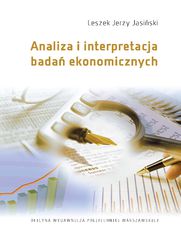 Analiza i interpretacja bada ekonomicznych