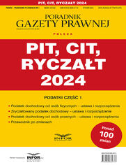 PIT, CIT, Ryczat 2024