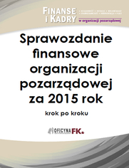 Sprawozdanie finansowe organizacji pozarzdowej za 2015 rok