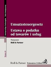 Ustawa o podatku od towarw i usug. Umsatzsteuergesetz