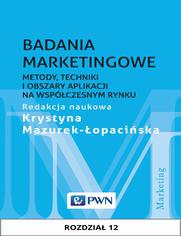 Badania marketingowe. Rozdzia 12. Badanie satysfakcji i lojalnoci klientw