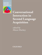 Conversational Interaction in Second Language Acquisition - Oxford Applied Linguistics