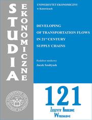 Developing of Transportation Flows in 21st Century Supply Chains. SE 121