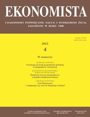 Ekonomista 2012 nr 4