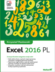 Excel 2016 PL. wiczenia praktyczne