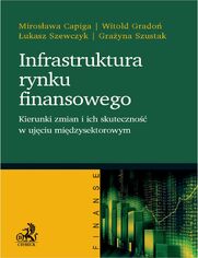 Infrastruktura rynku finansowego - kierunki zmian i ich skuteczno w ujciu midzysektorowym