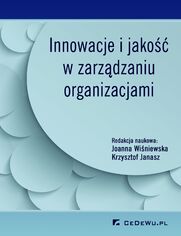 Innowacje i jako w zarzdzaniu organizacjami