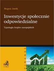 Inwestycje spoecznie odpowiedzialne. Typologia krajw europejskich