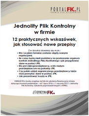 Jednolity Plik Kontrolny w firmie + szkolenie video