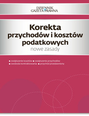 Korekta przychodw i kosztw podatkowych