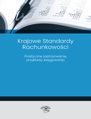 Krajowe Standardy Rachunkowoci 2023 Praktyczne zastosowanie, przykady, ksigowania