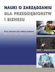 Nauki o zarzdzaniu dla przedsibiorstw i biznesu