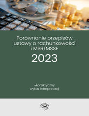 Porwnanie przepisw Ustawy o rachunkowoci i MSR/MSSF 2023