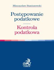 Postpowanie podatkowe Kontrola podatkowa