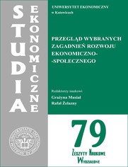 Przegld wybranych zagadnie rozwoju ekonomiczno-spoecznego. SE 79