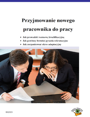 Przyjmowanie nowego pracownika do pracy 