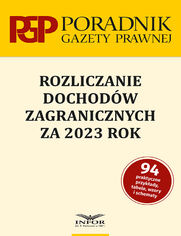 Rozliczanie dochodw zagranicznych za 2023 rok