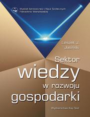 Sektor wiedzy w rozwoju gospodarki