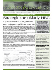 Strategiczne ukady HBC - gotowe wzorce postpowania oraz najlepsze spki na 2014 rok  