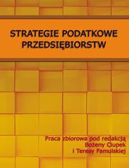 Strategie podatkowe przedsibiorstw