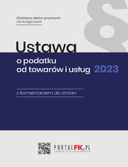 Ustawa o podatku od towarw i usug 2023