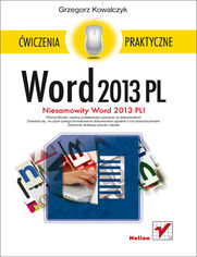 Word 2013 PL. �wiczenia praktyczne