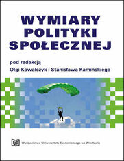 Wymiary polityki spoecznej. Wyd. 3, zaktualizowane 