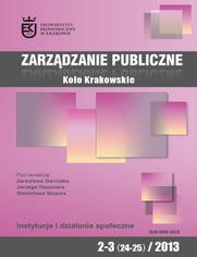 Zarzdzanie Publiczne nr 2-3(24-25)/2013