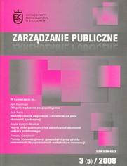 Zarzdzanie Publiczne nr 3(5)/2008