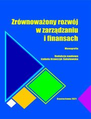 Zrwnowaony rozwj w zarzdzaniu i finansach