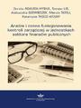 Analiza i ocena funkcjonowania kontroli zarzdczej w jednostkach sektora finansw publicznych