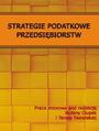 Strategie podatkowe przedsibiorstw