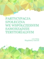 Partycypacja spoeczna we wspczesnym samorzdzie terytorialnym