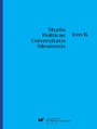 Studia Politicae Universitatis Silesiensis. T. 14