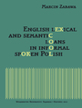 English lexical and semantic loans in informal spoken Polish