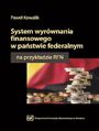 System wyrwnania finansowego w pastwie federalnym na przykadzie RFN