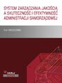 System zarzdzania jakoci a skuteczno i efektywno administracji samorzdowej