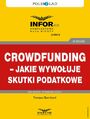 Crowdfunding  jakie wywouje skutki podatkowe