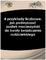 4 przykady liczbowe,  jak podwysza zasiek macierzyski do kwoty wiadczenia rodzicielskiego