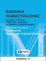 Badania marketingowe. Rozdzia 11. Badania systemu dystrybucji