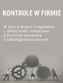 Kontrole w Firmie, wydanie wrzesie 2014 r