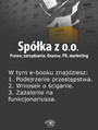 Spka z o.o. Prawo, zarzdzanie, finanse, PR, marketing, wydanie specjalne kwiecie-czerwiec 2014 r