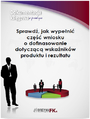Sprawd, jak wypeni cz wniosku o dofinasowanie dotyczc wskanikw produktu i rezultatu