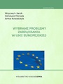 Wybrane problemy zarzdzania w Unii Europejskiej